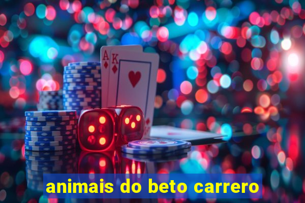 animais do beto carrero